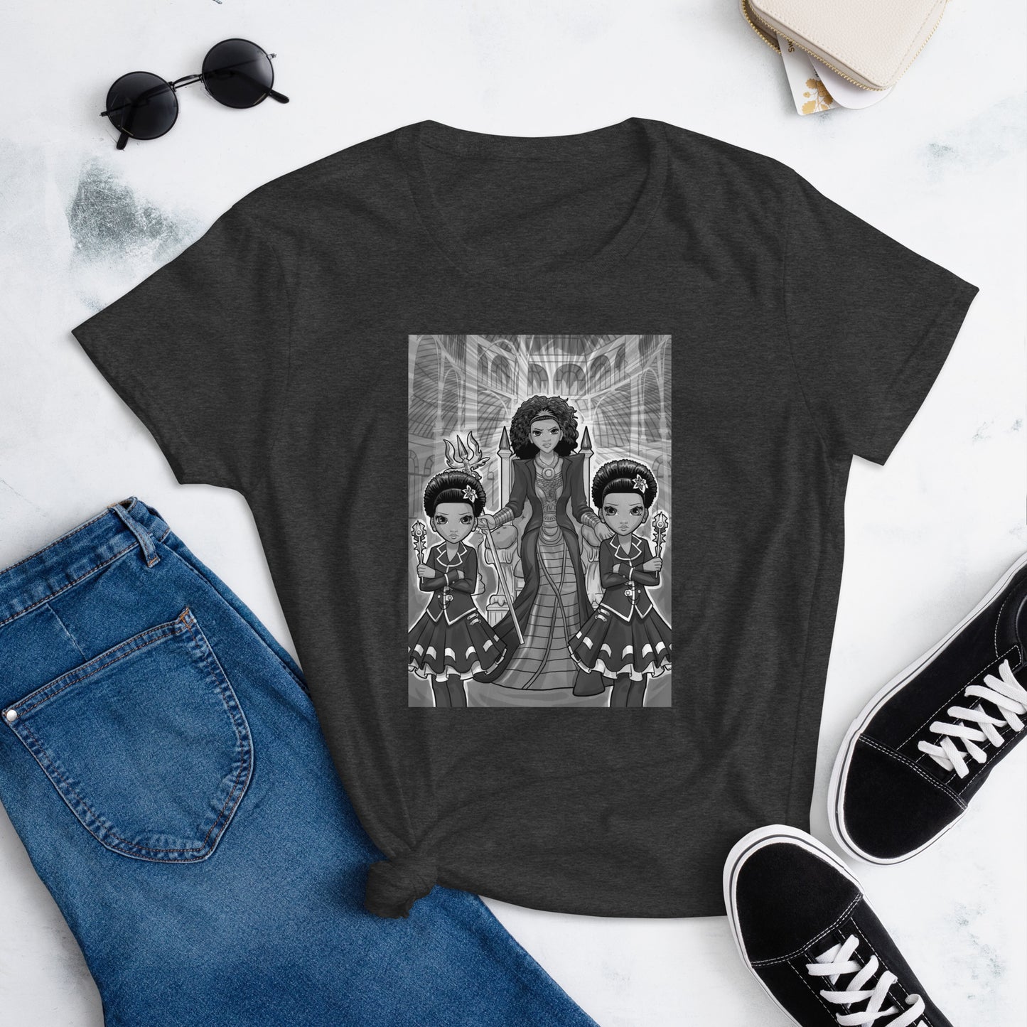 Same Glam Goddess & The Mimics Women's short sleeve t-shirt